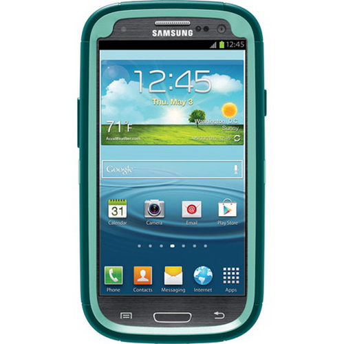 เคส Otterbox Galaxy S3 Defender Series-Reflection Aqua Blue-Mineral Blue เคสมือถือกันกระแทก 3 ของแท้ 100% นำเข้าจาก USA พร้อม Grip เหน็บเข็มขัดสะดวกใช้งาน By Gadget Friends